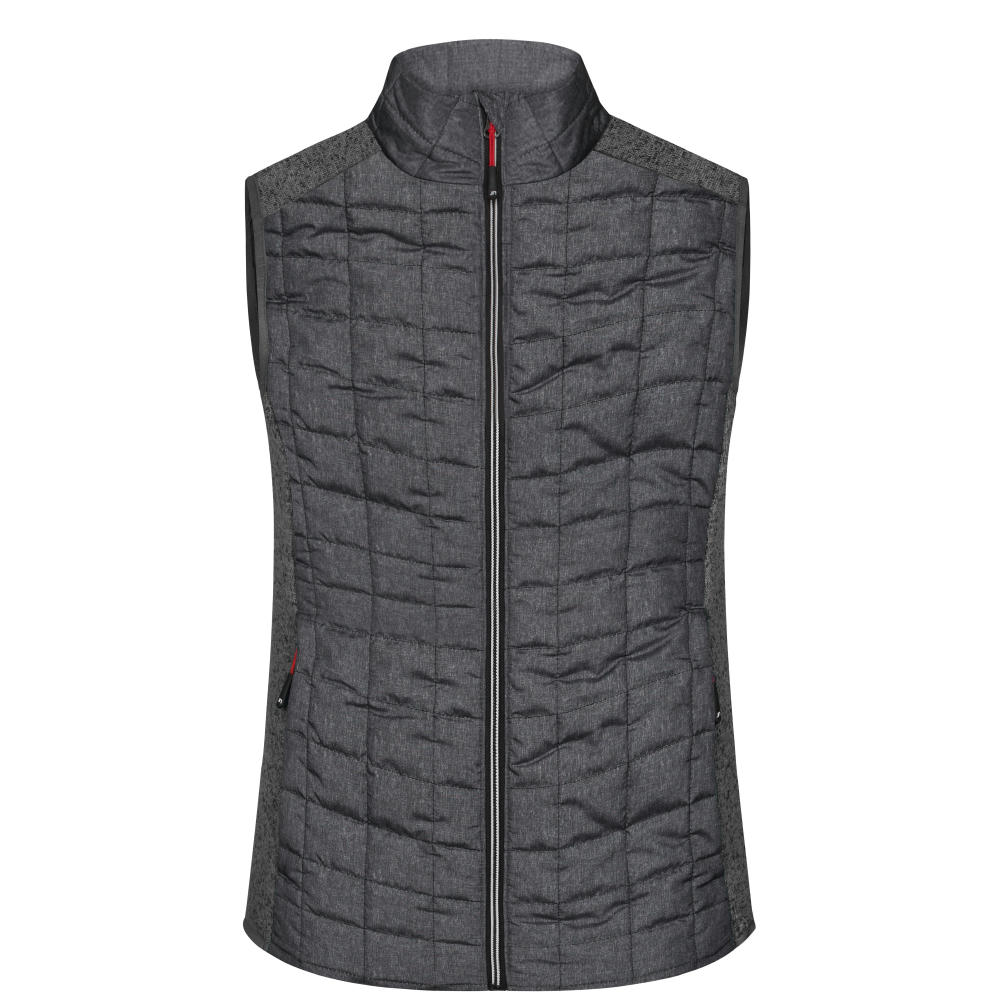 Product image Ladies' Knitted Hybrid Vest - Weste im stylischen Materialmix Werbeartikel