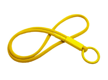 Tubyard Lanyard mit Band aus recyceltem Kunststoff Werbeartikel