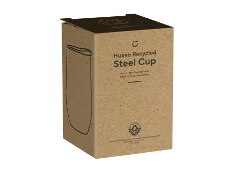 Product image Huevo RCS Recycled Steel Cup 350 ml Thermobecher bedrucken