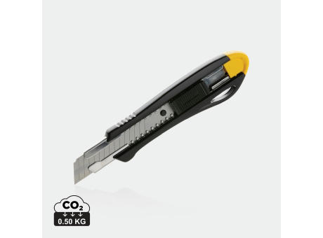 Product image Nachfüllbares Pro-Abbrechmesser aus RCS recycelt. Kunststoff Werbeartikel