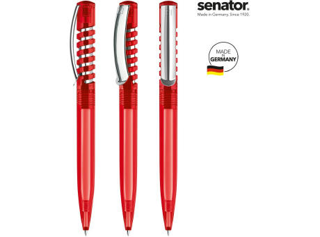 senator New Spring  Clear MC  Druckkugelschreiber bedrucken