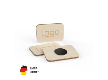 Kühlschrankmagnet rechteckig (FSC® zertifiziert) bedrucken
