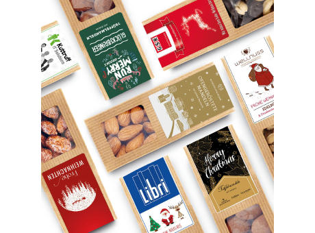Product image Weihnachts Edition - Gebrannte Mandeln in der Faltschachtel bedrucken