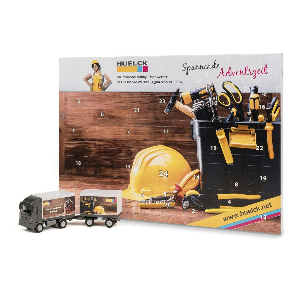 Product image Adventskalender "LKW mit Anhänger, individuell Werbeartikel