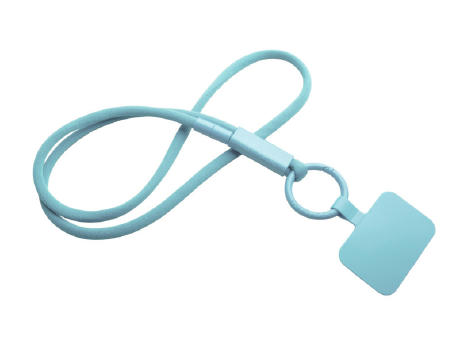 Tubyard Lanyard mit Telefonhalterung und Band aus recyceltem Kunststoff Werbeartikel