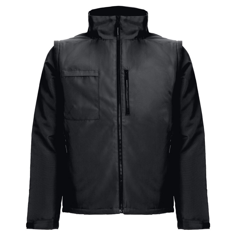 THC ASTANA. Gefütterte Polyesterjacke (Unisex) Werbeartikel