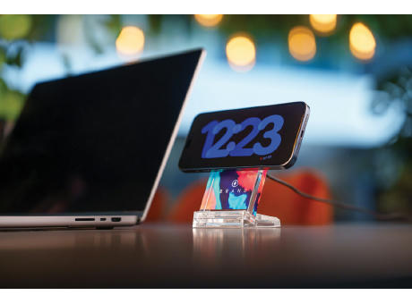 Magcharge 15W magnetischer Wireless-Charging-Stand Werbeartikel