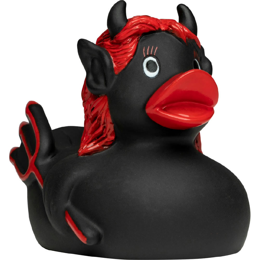 Product image Quietsche-Ente Teufelin Werbeartikel