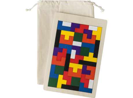 Holzpuzzle-Spiel Skyla Werbeartikel