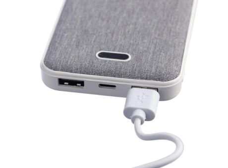 Recycelte ABS-Powerbank Tovi bedrucken