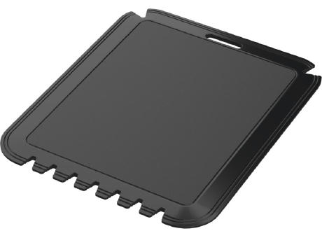 Product image Thrym rechteckiger Eiskratzer aus recyceltem Kunststoff Werbeartikel