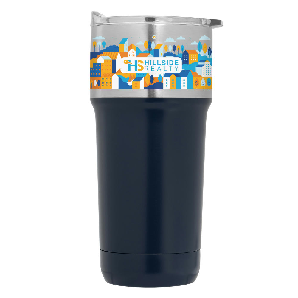 Optimus - 590 ml Edelstahl-Thermobecher mit Keramik-Innenwand - Doppelwandig Werbeartikel