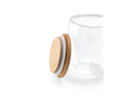 Product image ECUADOR L. Reisebecher aus Borosilikatglas 350 ml bedrucken