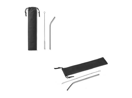 COCKTAIL. Wiederverwendbarer Strohhalm aus Edelstahl Werbeartikel