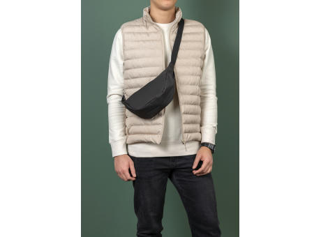 Crescent AWARE™ RPET Half-Moon Sling Tasche bedrucken