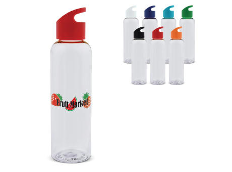 Product image Loop Flasche transparent R-PET 600ml Werbeartikel