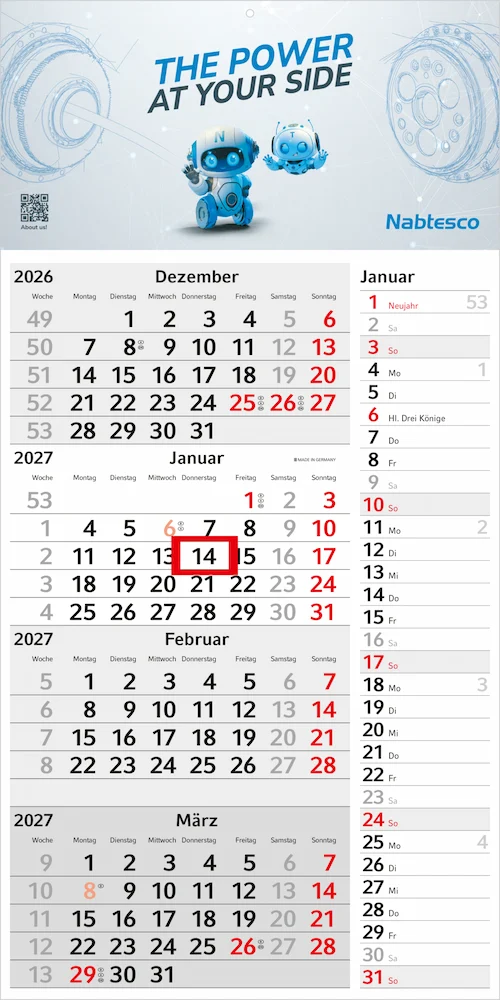 4-Monatskalender Konzept 4 Post Bestseller (Einblatt) 4-Monatskalender Konzept 4 Post Bestseller (Einblatt)