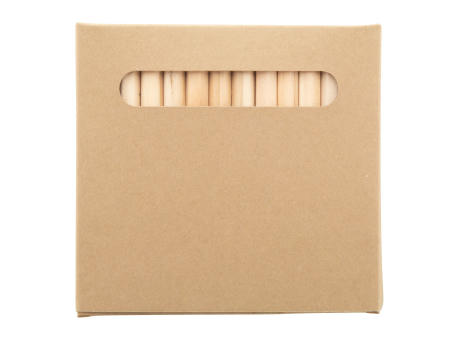 Individuelles Buntstifte-Set (12 Stk.) Penxil 12 Eco Werbeartikel