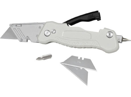 Trapezklingen-Klappmesser "Solid Screw Cut" Werbeartikel