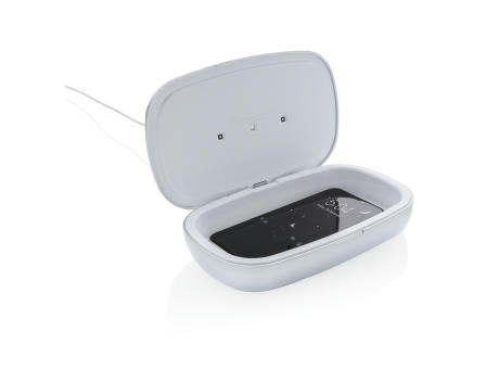 Rena UV-C Sterilisations-Box mit 5W Wireless Charger Werbeartikel