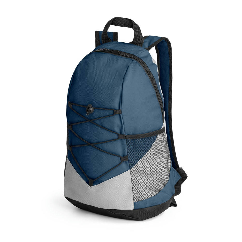 TURIM II. Rucksack aus 600D recyceltes Polyester Werbeartikel