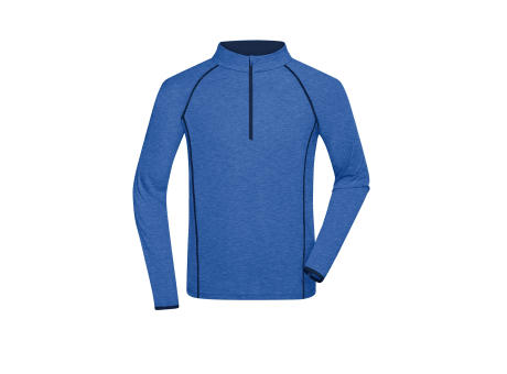 blau (blue-melange/navy)