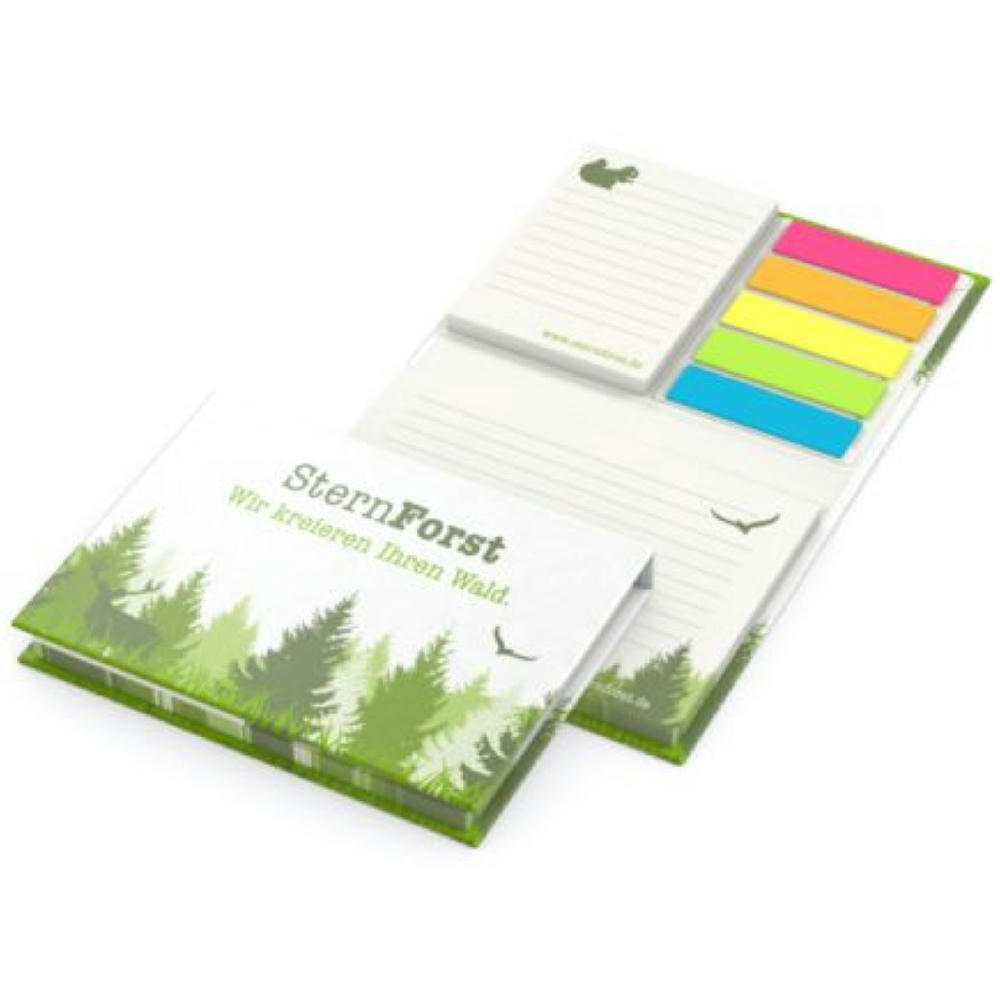 Product image Haftnotiz-Set Brüssel Recycling, 50/50 Blatt Werbeartikel