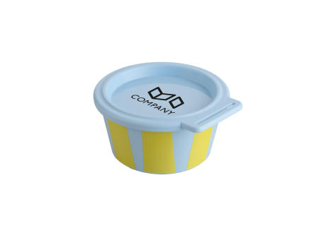 Koziol NORA BOX 250ml STRIPES Schale 250ml mit Deckel Werbeartikel