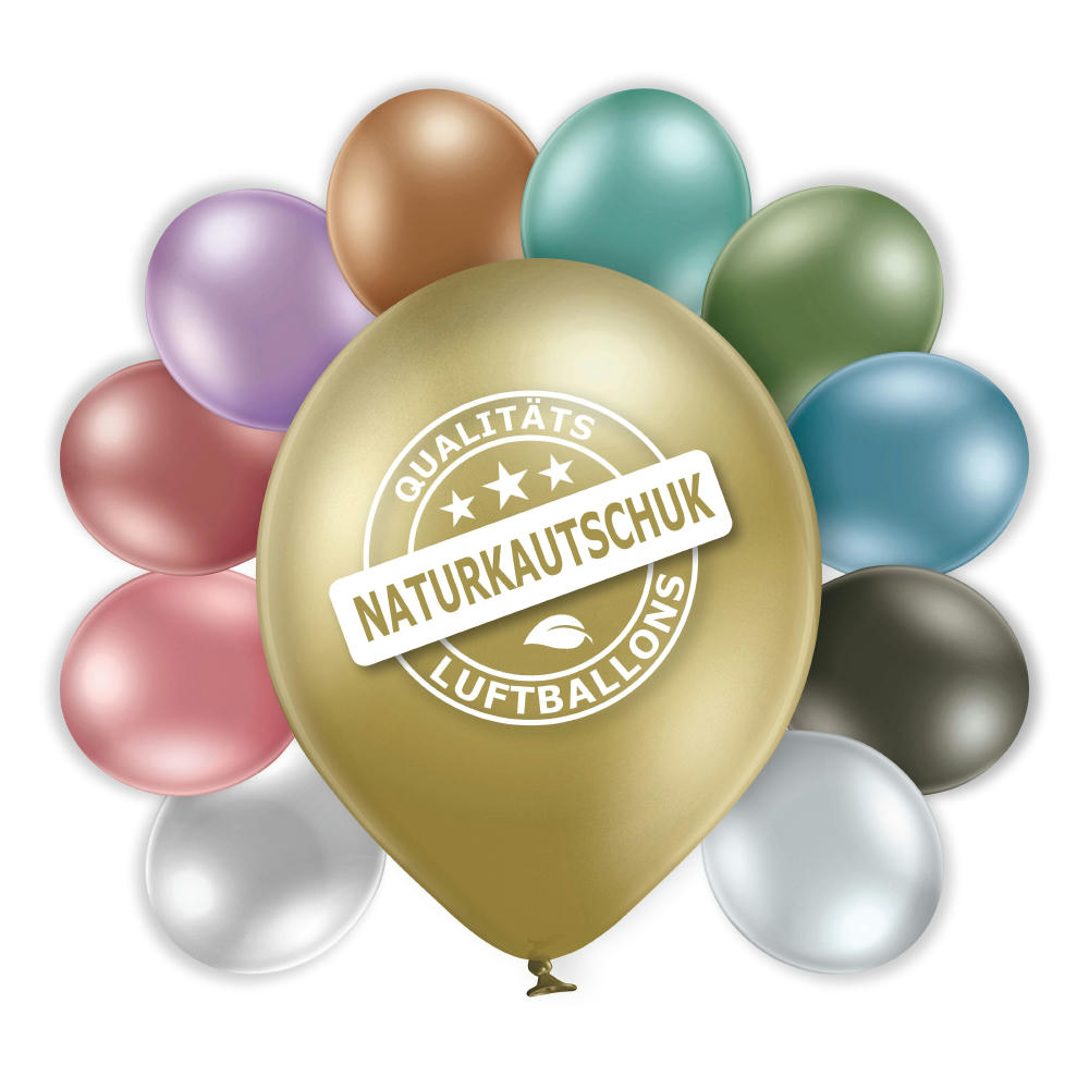 Product image Chromeballon Größe L, ca. 100/110 cm Umfang Werbeartikel