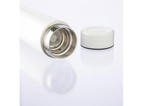 Doppelwandige Edelstahlflasche 425 ml Mary Werbeartikel