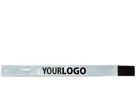 Reflektions-Klettband Quality 38 cm lang bedrucken