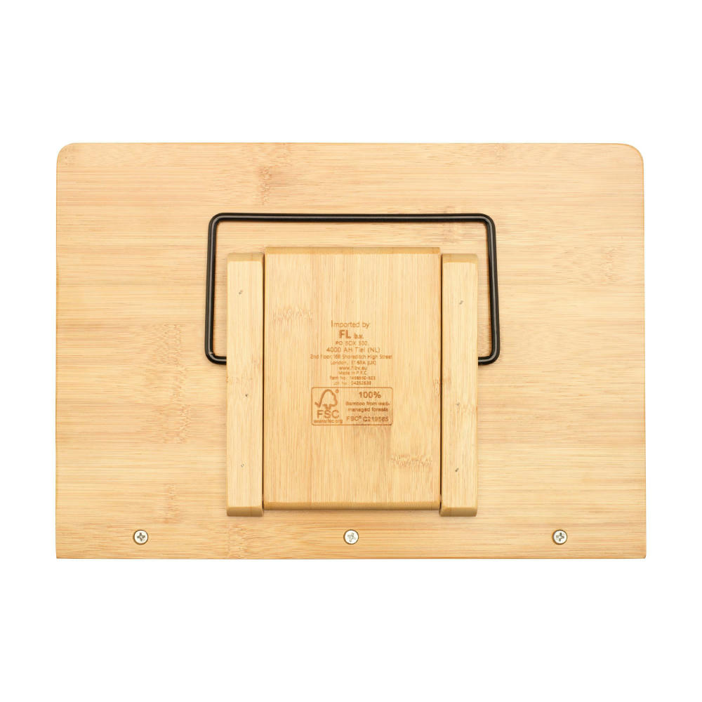Java Bamboo Laptopständer Werbeartikel