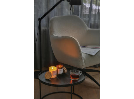 Ukiyo Deluxe parfümierte Kerze mit Bambusdeckel Werbeartikel