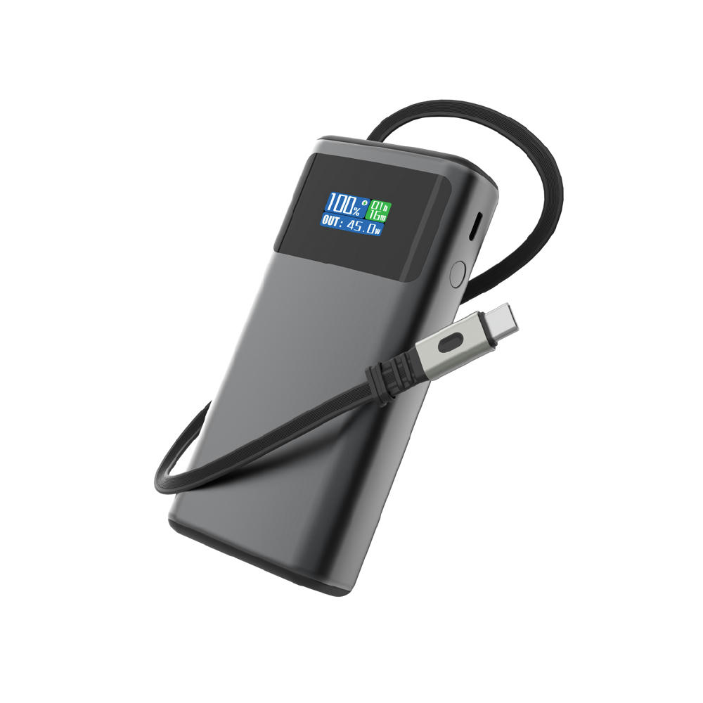 Quantum RCS Ultra-Fast 45W 10.000mAh Powerbank mit Display Werbeartikel