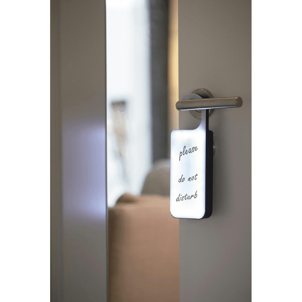 DO NOT DISTURB - LED-Türhänger Werbeartikel