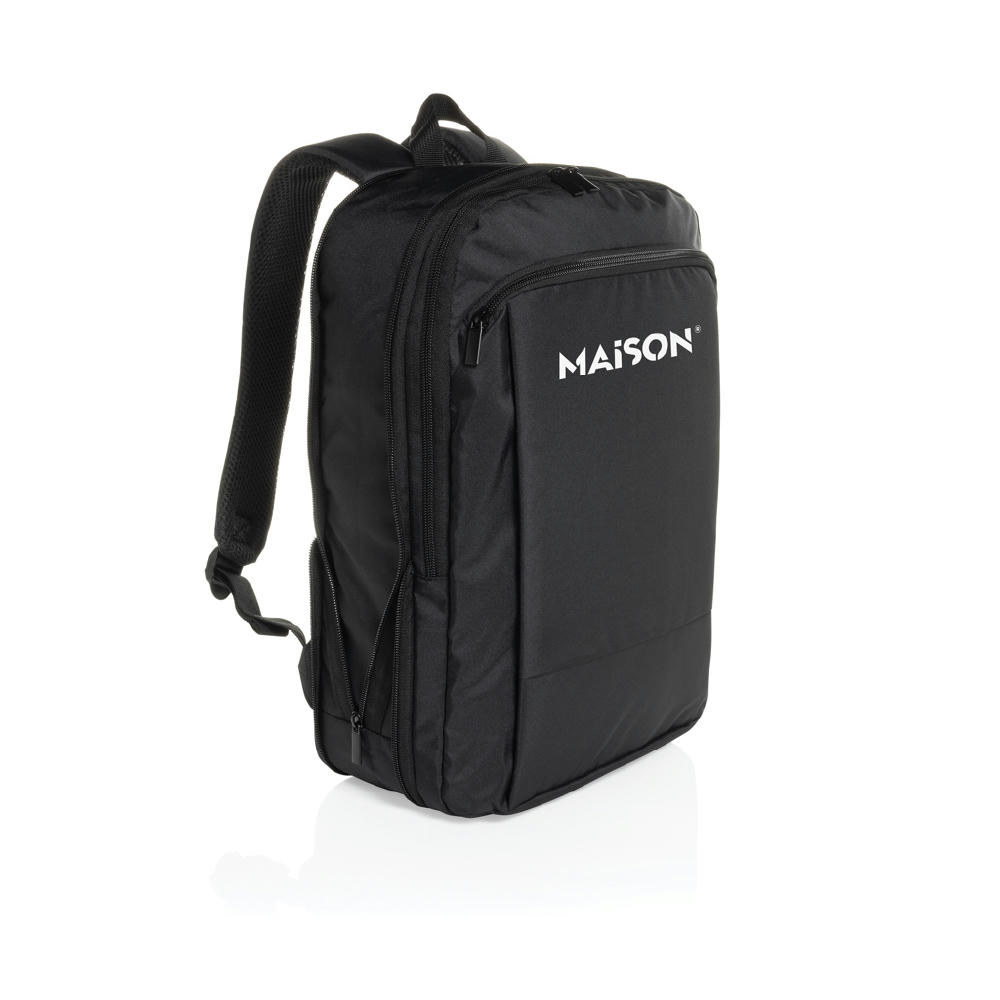 Flexpack Aware™ Expandable Slim RPET 15,6" Laptop-Rucksack Werbeartikel