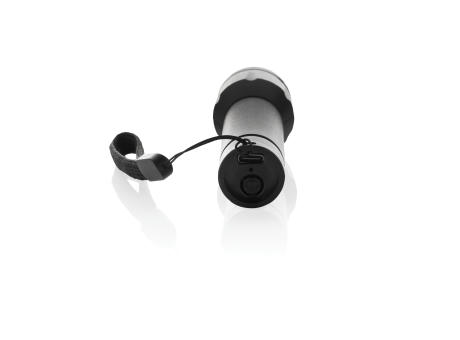 Flara USB-aufladbare Taschenlampe aus RCS recyceltem ABS Werbeartikel