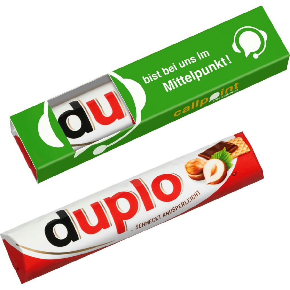 Product image 1er Duplo im Werbeschuber Werbeartikel