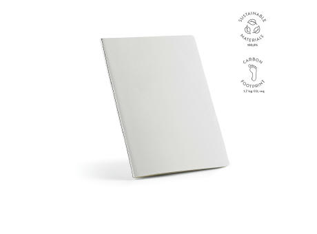 Bronte A4 Notizbuch.Softcover und Kartoneinband. FSC-zertifiziertes Papier bedrucken