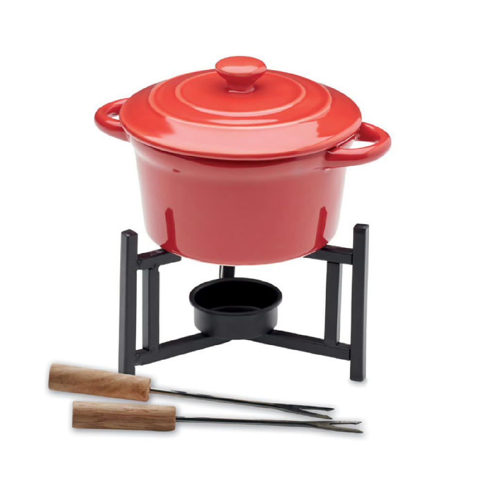 Product image Keramik-Fondue-Set 300 ml Werbeartikel