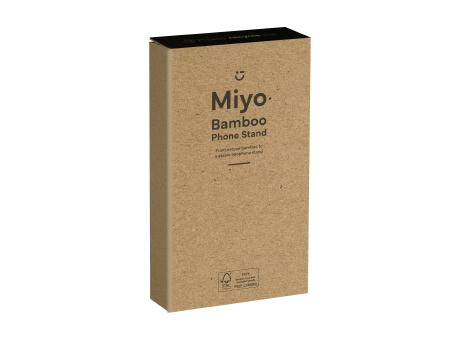 Miyo Bamboo Phone Stand Handyhalterung Werbeartikel