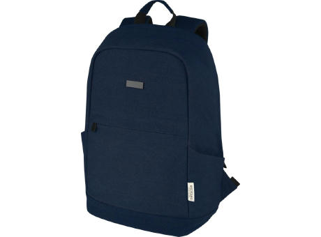 Product image Joey 15,6 Zoll Anti-Diebstahl Laptop Rucksack 18 L aus GRS-recyceltem Canvas Werbeartikel