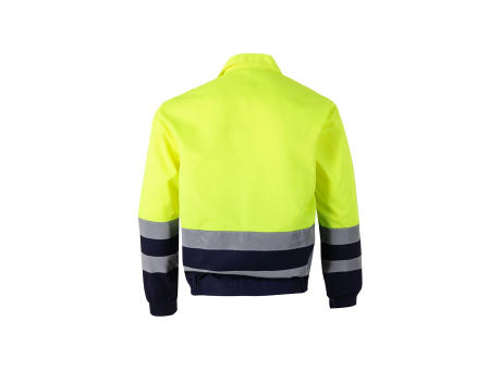 VL NEPTUNE LARGE. Zweifarbige Twill-Jacke (210g/m²) aus Polyester (80%) und Baumwolle (20%) Werbeartikel