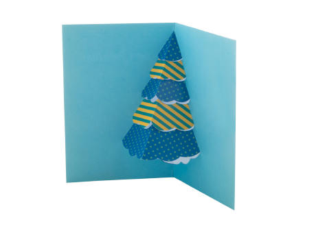 3D Weihnachtskarte Weihnachtsbaum Dimensions Werbeartikel