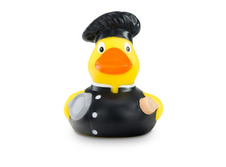 Werbeente Bruno Bratpfanne Schwarz Werbeartikel