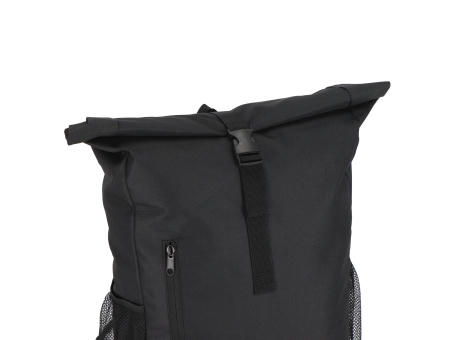 Product image R-PET 600D Rolltop Fahrrad-Rucksack 20L bedrucken