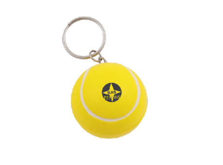 Product image Anti-Stress Tennisball Schlüsselanhänger bedrucken