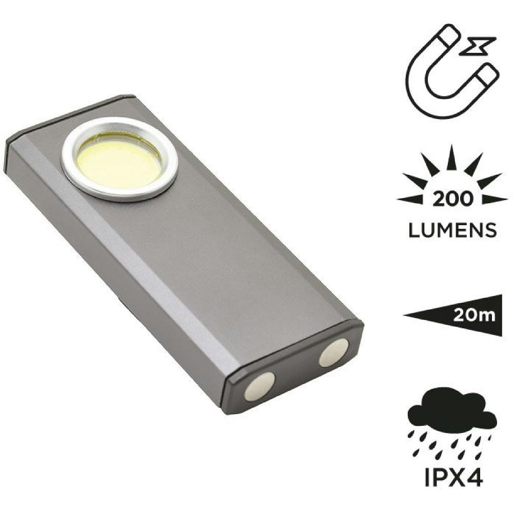 Product image Magnetische 2 in 1 Taschenlampe 'Proxima' Werbeartikel