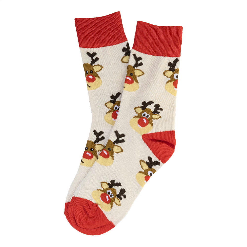 Product image Weihnachtssocken, Schneemann Julsokka Werbeartikel