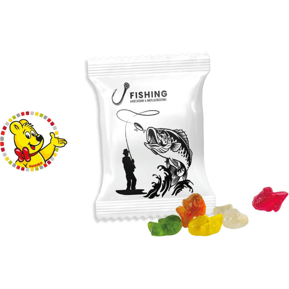Product image HARIBO Standardformen Werbetüte, 15 g, Inhalt: HARIBO Fische Werbeartikel